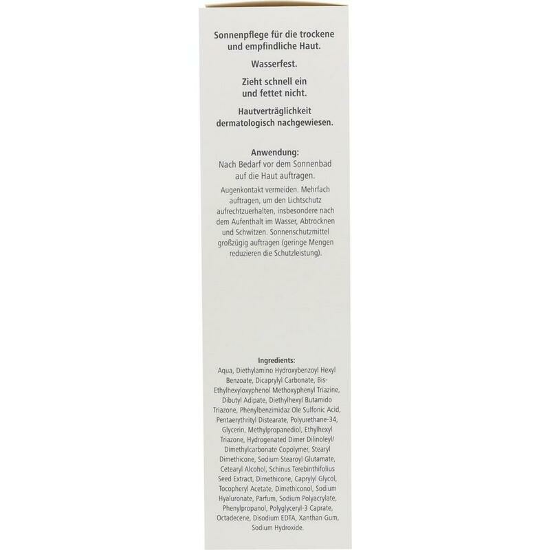 HYALURON SONNENPFLEGE Körper Creme LSF 50+