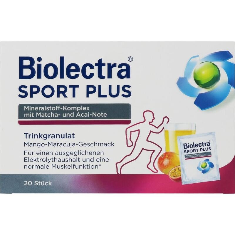 BIOLECTRA Sport Plus Trinkgranulat