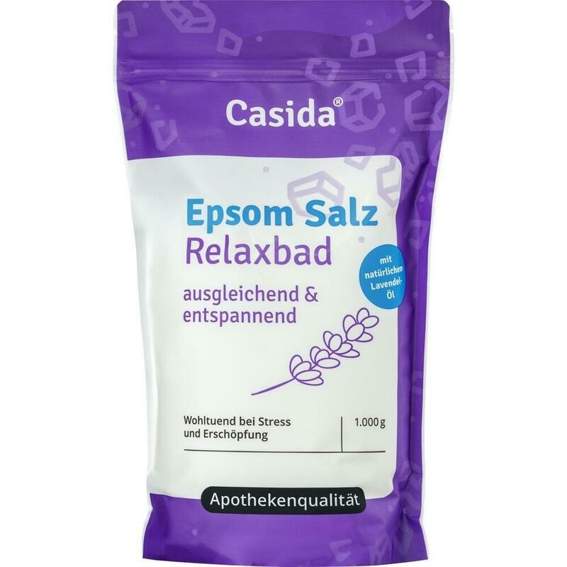 EPSOM Salz Relaxbad mit Lavendel