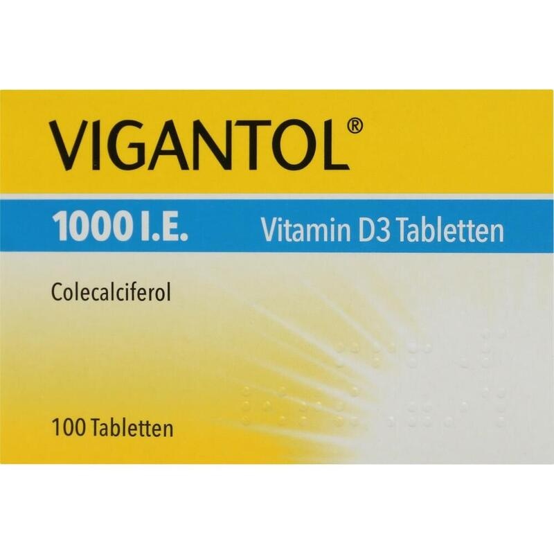 VIGANTOL 1.000 I.E. Vitamin D3 Tabletten