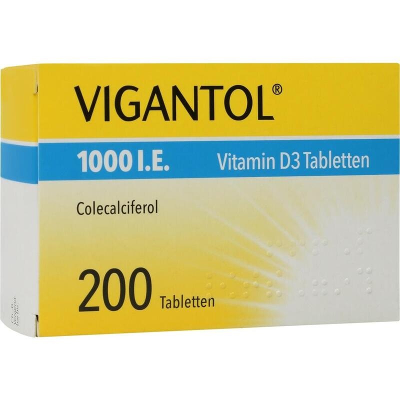 VIGANTOL 1.000 I.E. Vitamin D3 Tabletten