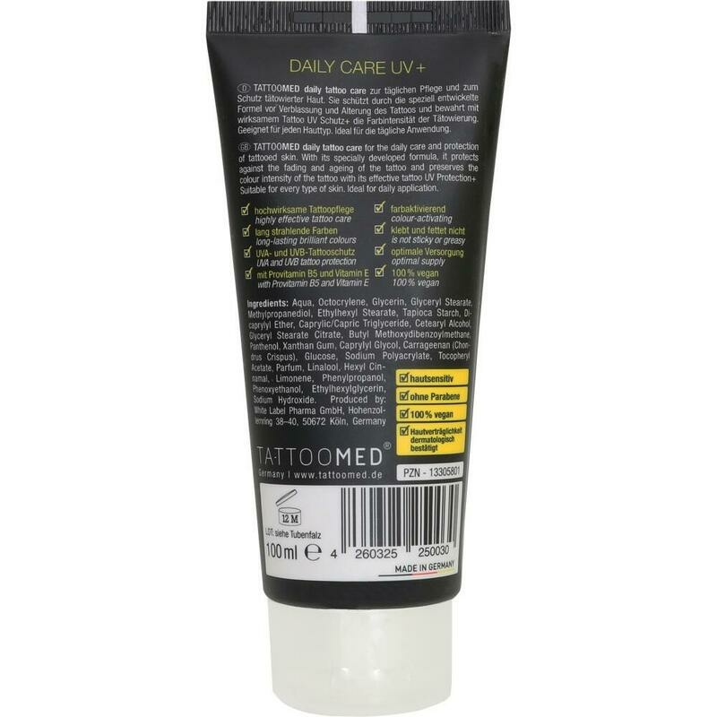 TATTOOMED daily tattoo care