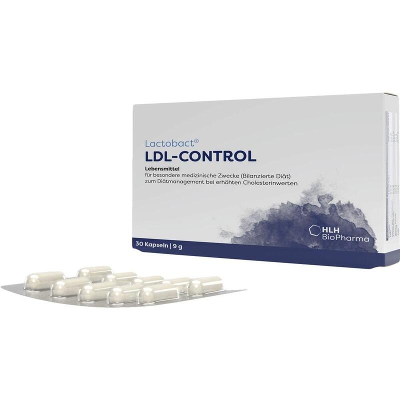 LACTOBACT LDL-Control magensaftresistente Kapseln