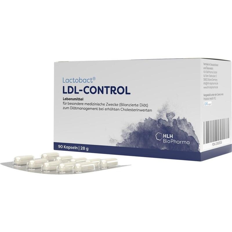 LACTOBACT LDL-Control magensaftresistente Kapseln