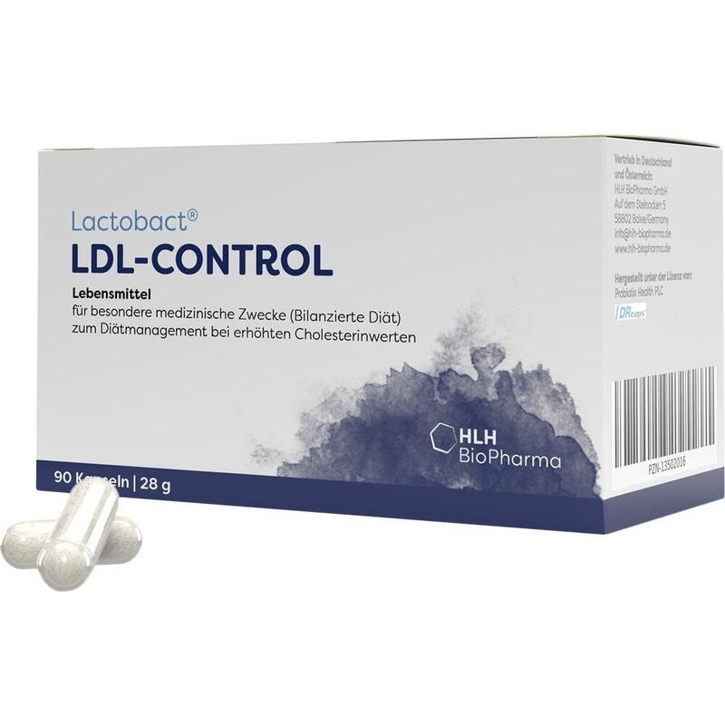 LACTOBACT LDL-Control magensaftresistente Kapseln