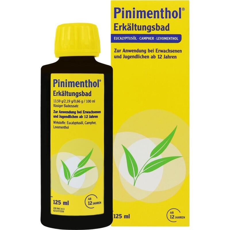 PINIMENTHOL Erkältungsbad ab 12 Jahre