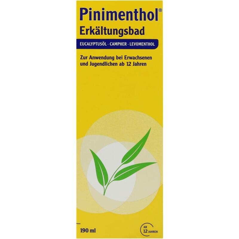 PINIMENTHOL Erkältungsbad ab 12 Jahre