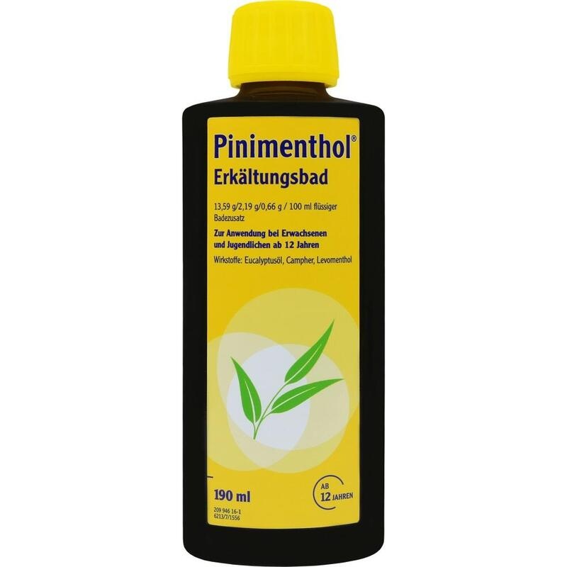 PINIMENTHOL Erkältungsbad ab 12 Jahre