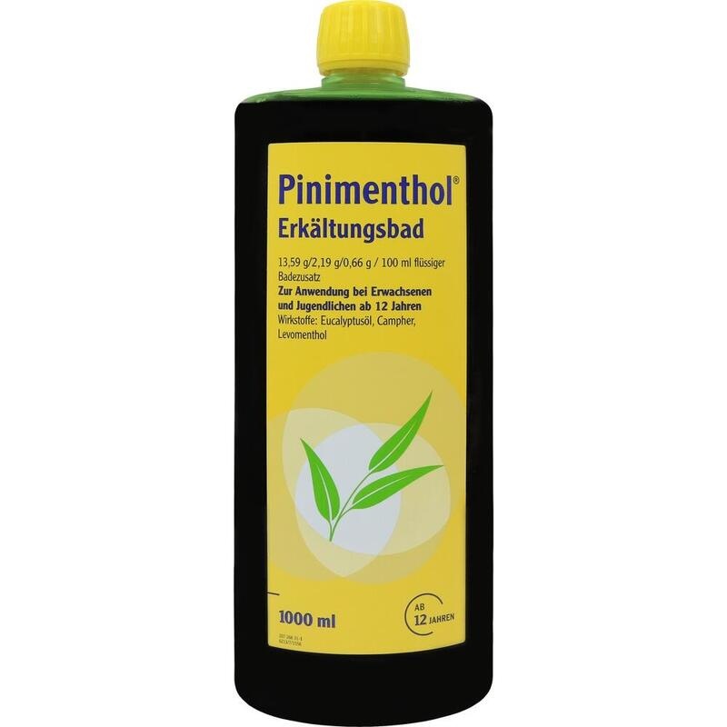 PINIMENTHOL Erkältungsbad ab 12 Jahre