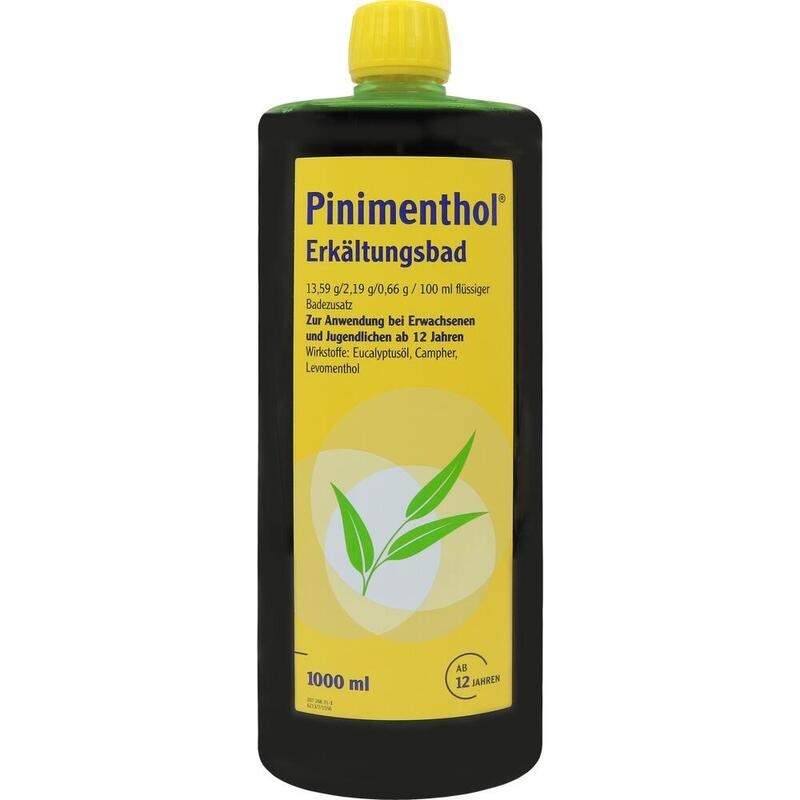 PINIMENTHOL Erkältungsbad ab 12 Jahre