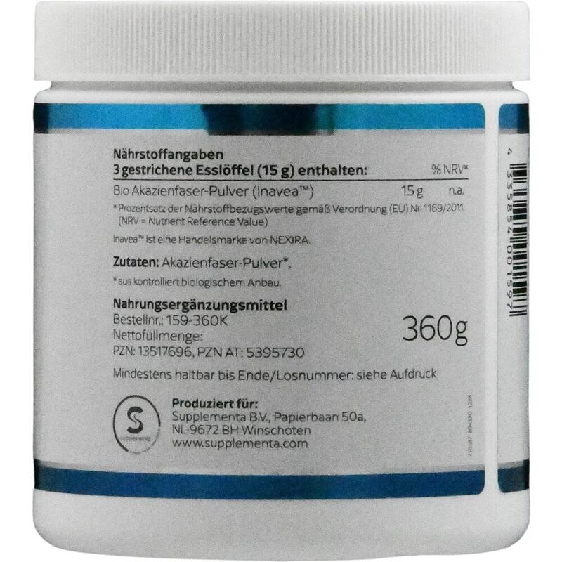 AKAZIENFASER Pulver KLEAN LABS