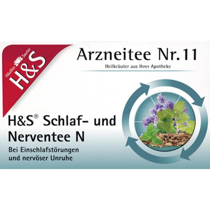 H&S Schlaf- und Nerventee N Filterbeutel
