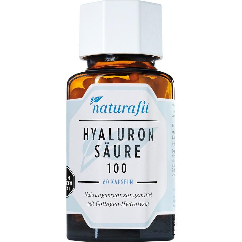 NATURAFIT Hyaluronsäure 100 Kollagenhydrolysat 350