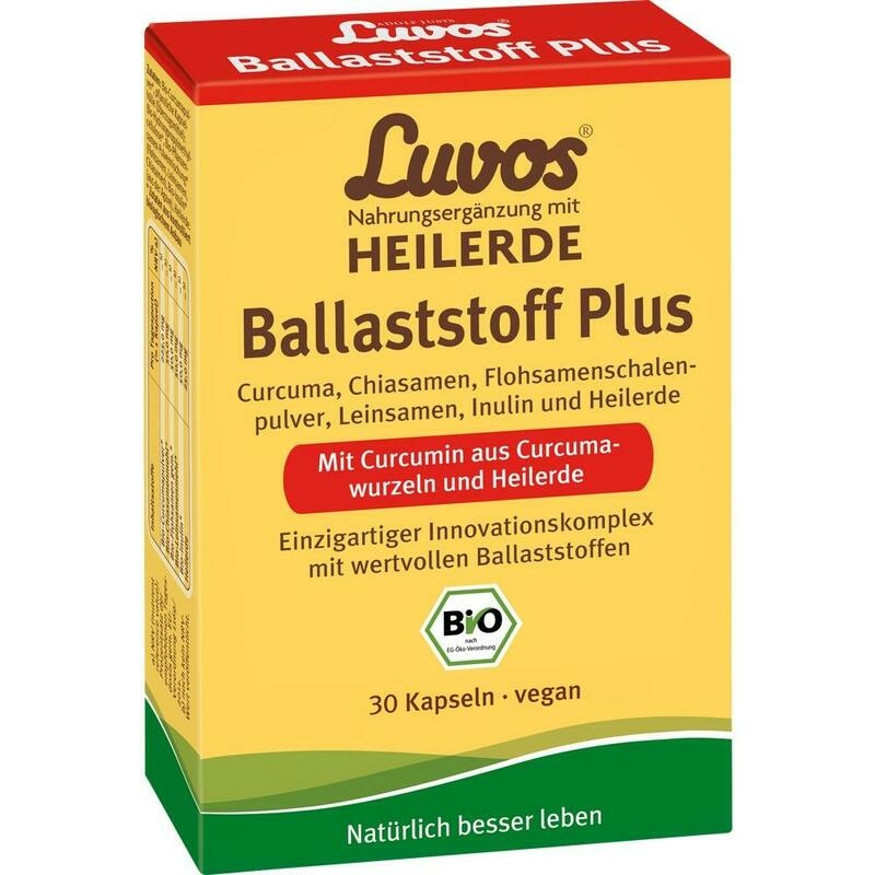 LUVOS Heilerde Bio Ballaststoff Plus Kapseln