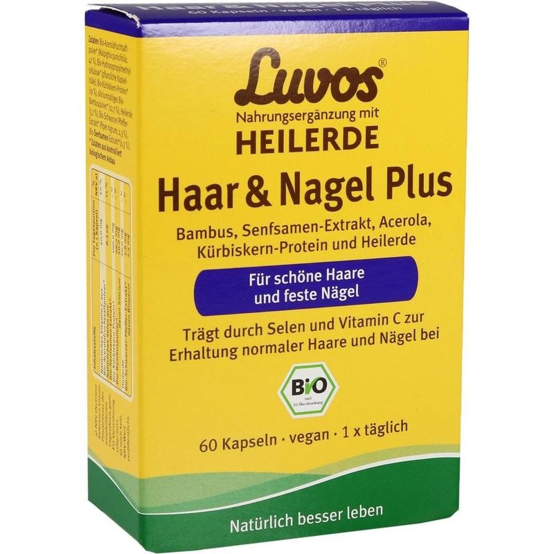 LUVOS Heilerde Bio Haar & Nagel Plus Kapseln