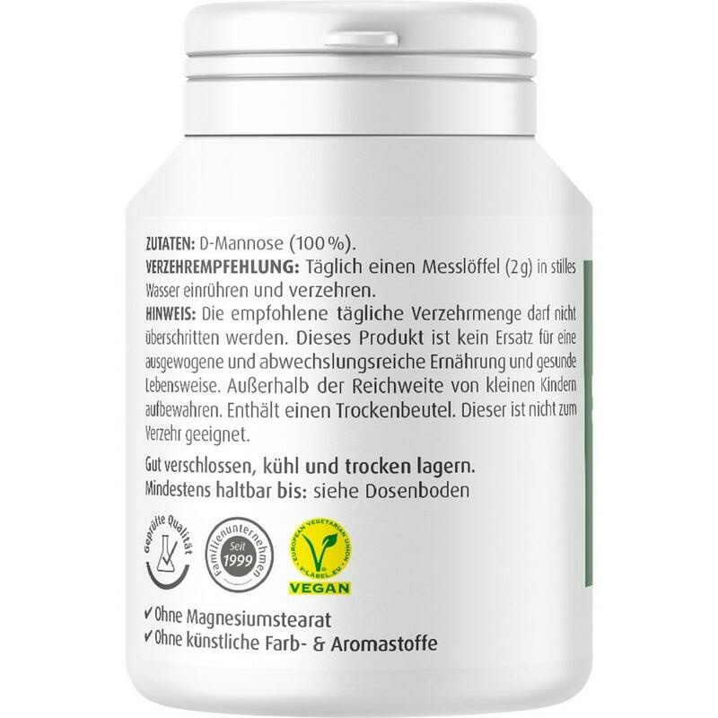 NATURAL D-Mannose aus Birke Pulver ZeinPharma