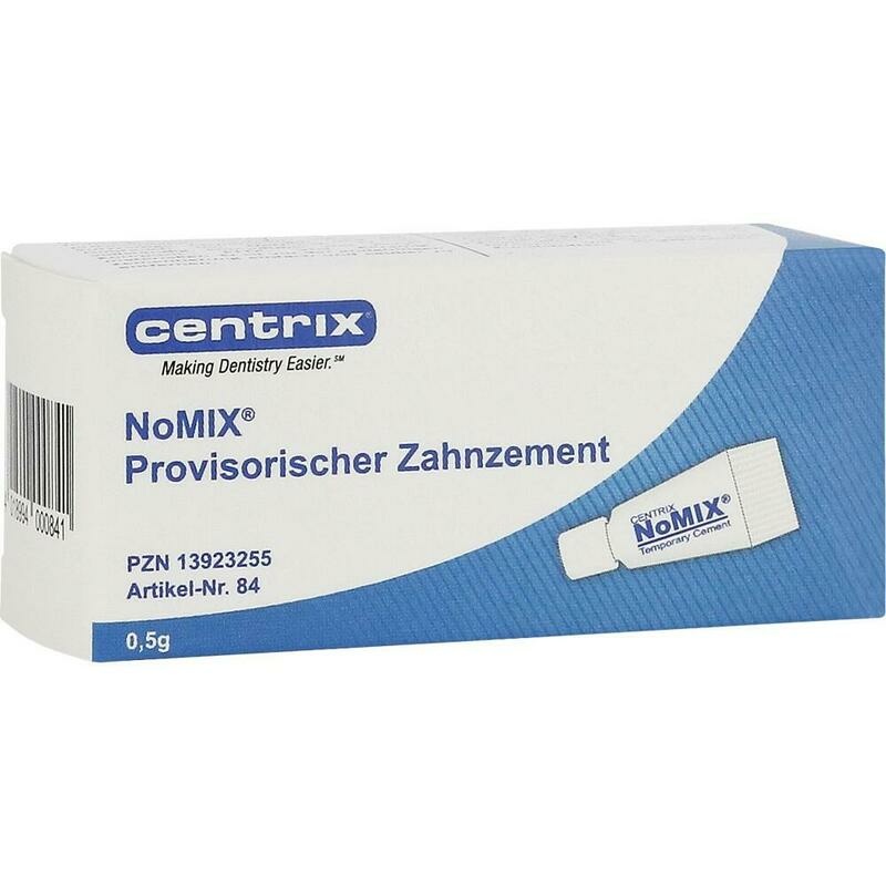 NOMIX provisorischer Zahnzement f.Kronen+Brücken