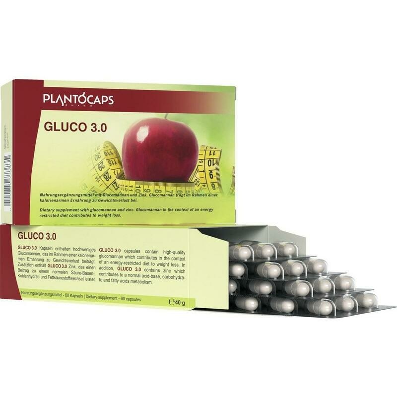 PLANTOCAPS GLUCO 3.0 Kapseln