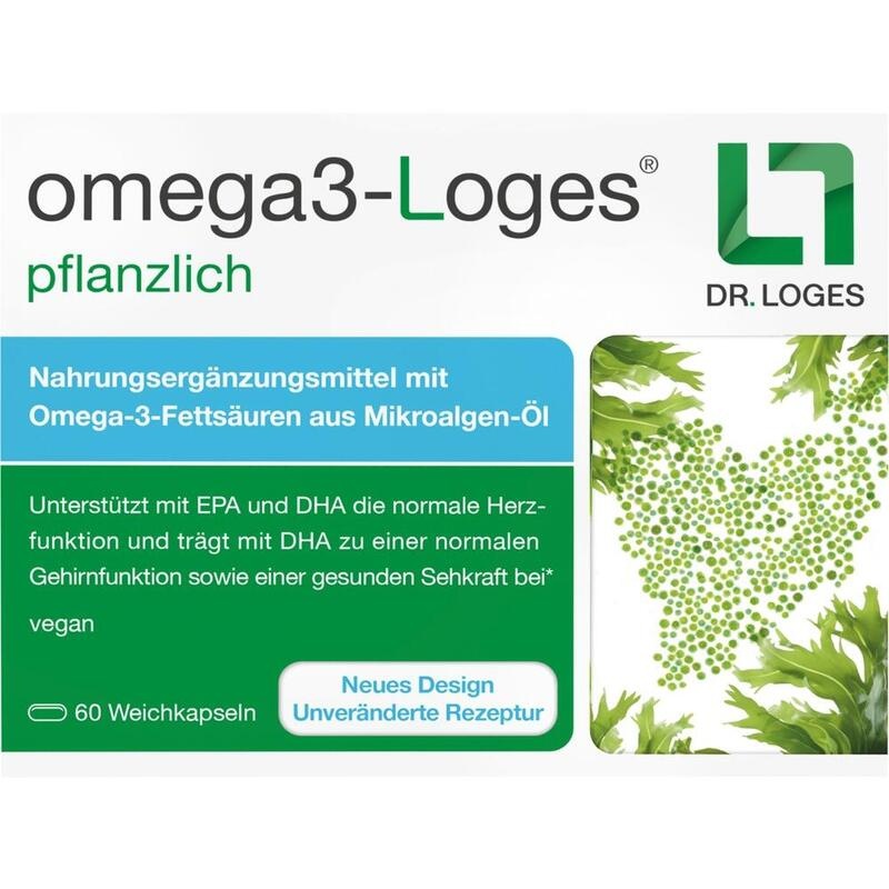 OMEGA3-LOGES pflanzlich Kapseln
