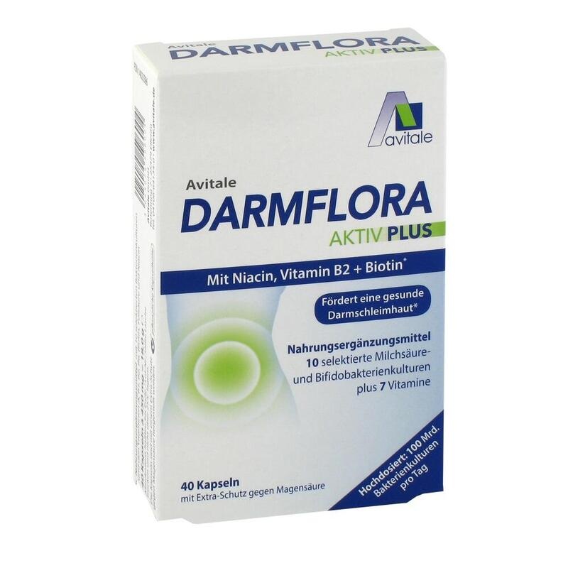 DARMFLORA Aktiv Plus 100 Mrd.Bakterien+7 Vitamine