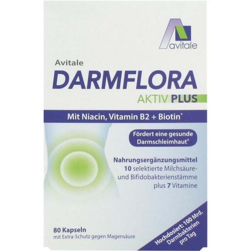 DARMFLORA Aktiv Plus 100 Mrd.Bakterien+7 Vitamine