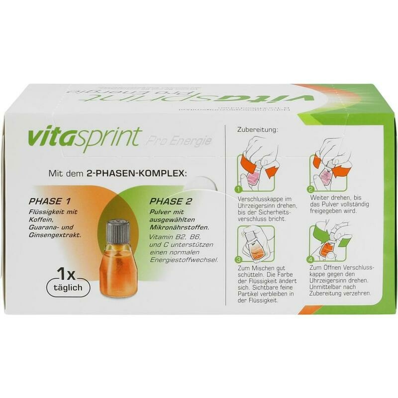 VITASPRINT Pro Energie Trinkfläschchen