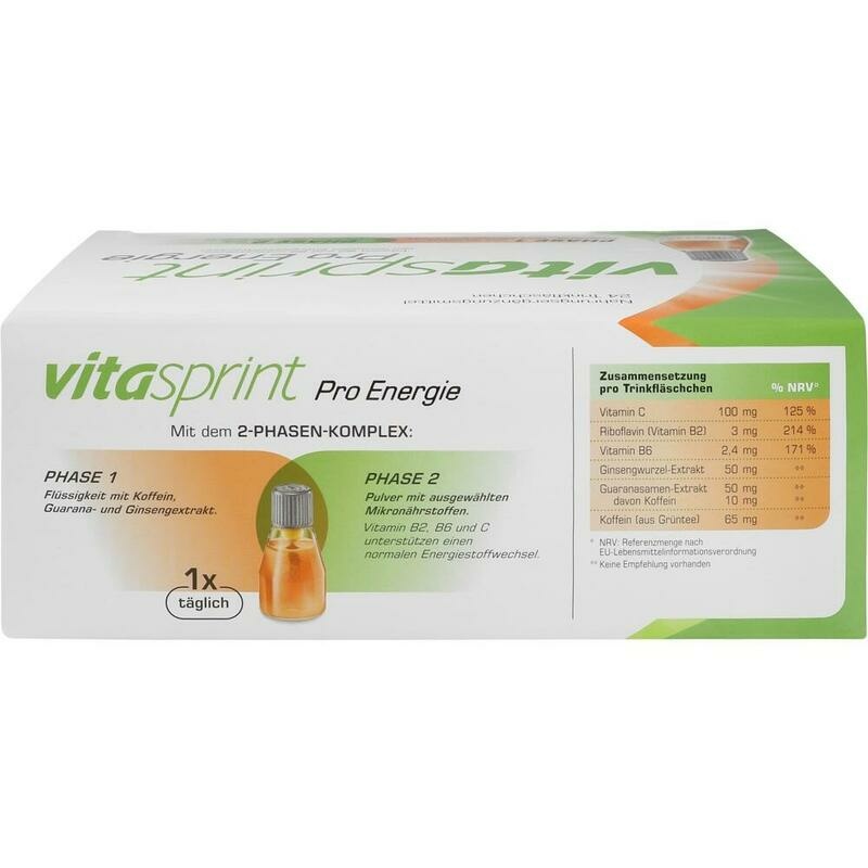 VITASPRINT Pro Energie Trinkfläschchen