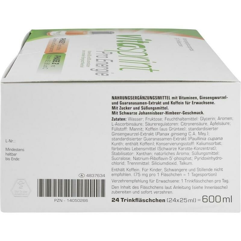VITASPRINT Pro Energie Trinkfläschchen