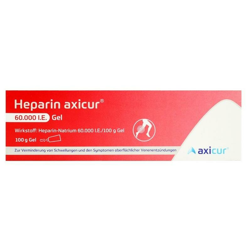 HEPARIN AXICUR 60.000 I.E. Gel