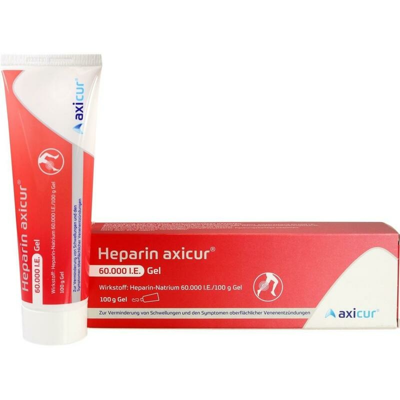 HEPARIN AXICUR 60.000 I.E. Gel