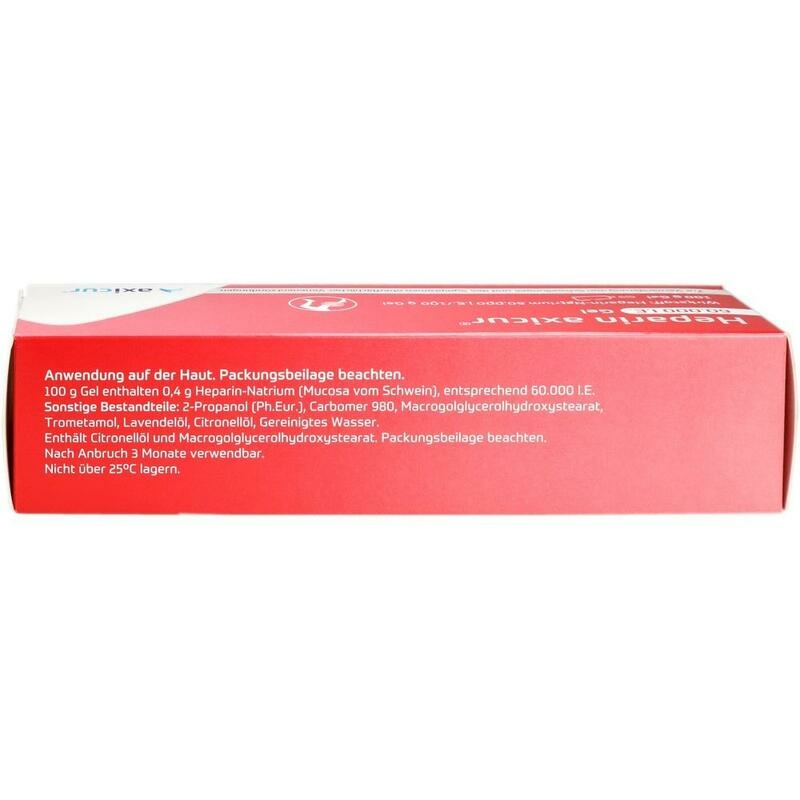 HEPARIN AXICUR 60.000 I.E. Gel