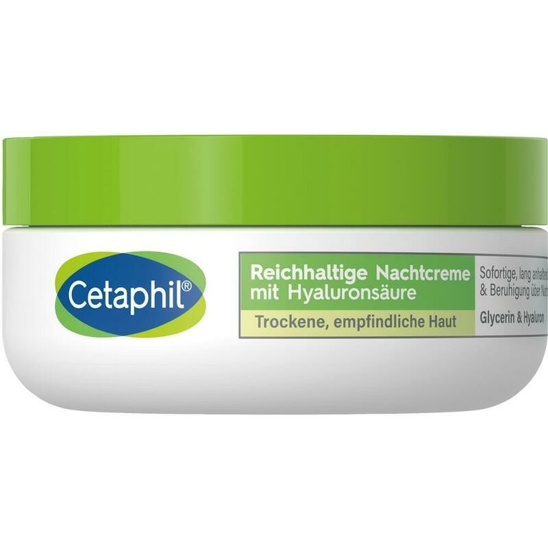 CETAPHIL reichhaltige Nachtcreme mit Hyaluronsäure