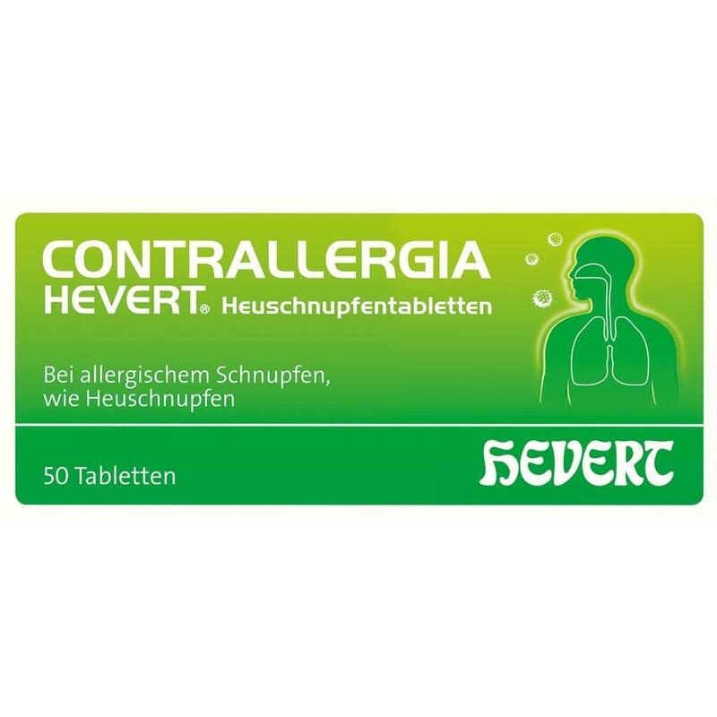CONTRALLERGIA Hevert Heuschnupfentabletten