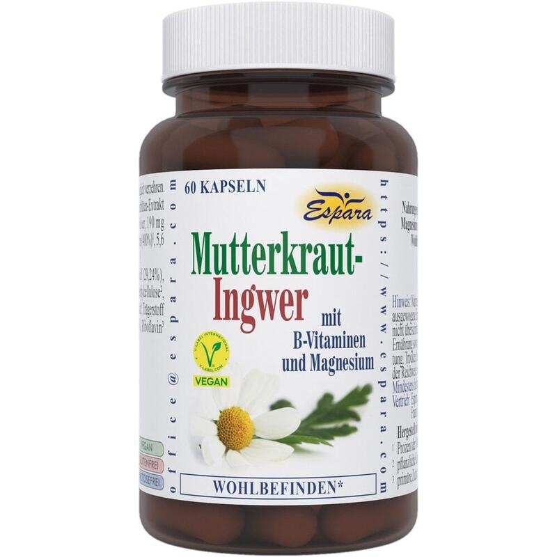 MUTTERKRAUT-INGWER Kapseln