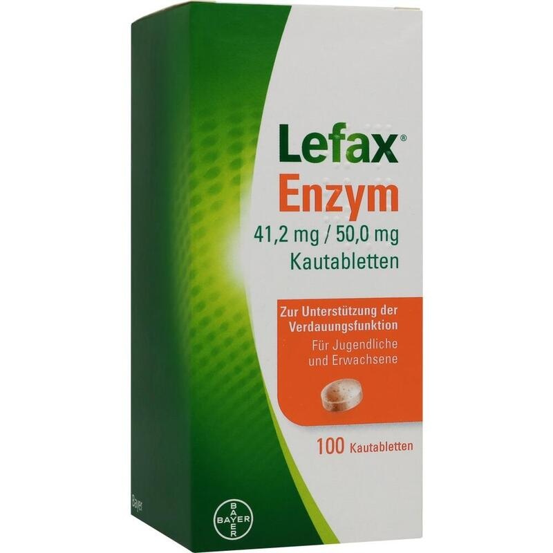 LEFAX Enzym Kautabletten