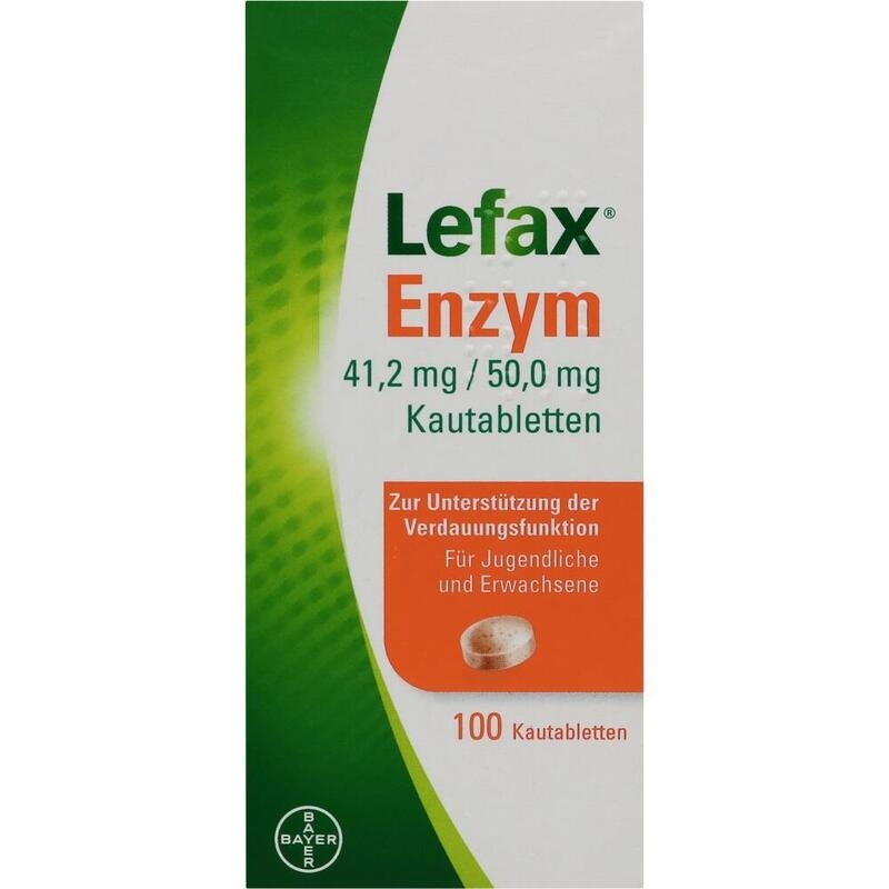 LEFAX Enzym Kautabletten