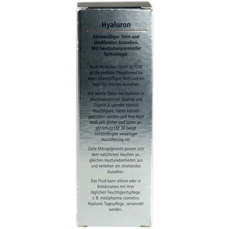 HYALURON NUDE Perfect.Fluid getönt s.hel HT LSF 20