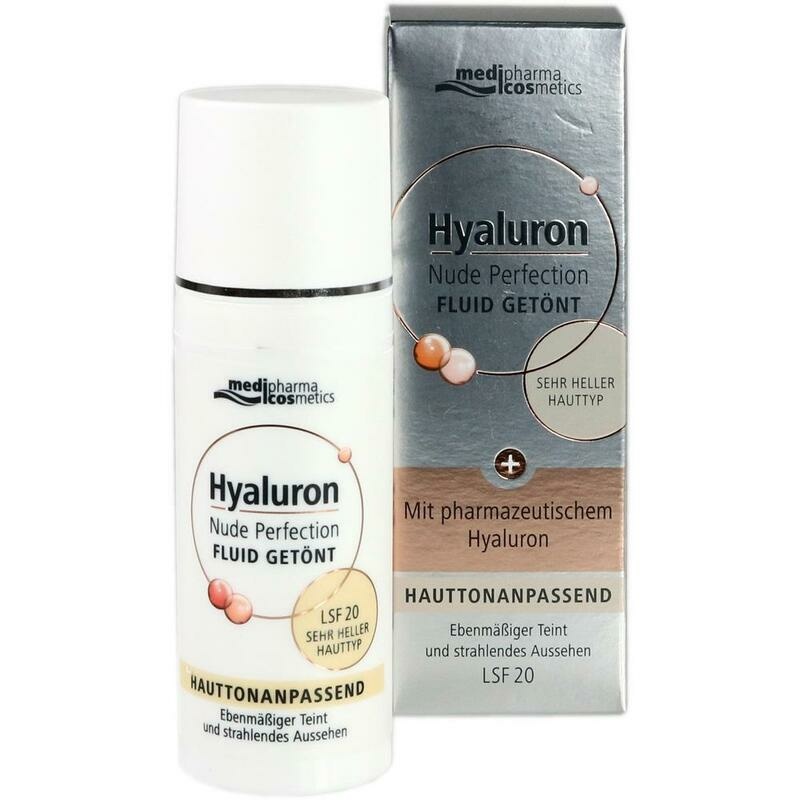 HYALURON NUDE Perfect.Fluid getönt s.hel HT LSF 20