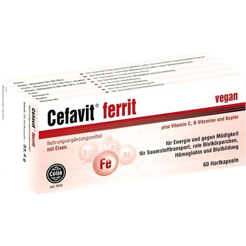 CEFAVIT ferrit Hartkapseln