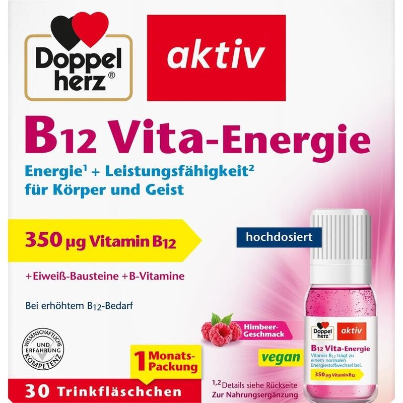 DOPPELHERZ B12 Vita-Energie Trinkampullen