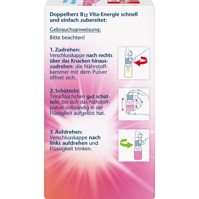 DOPPELHERZ B12 Vita-Energie Trinkampullen