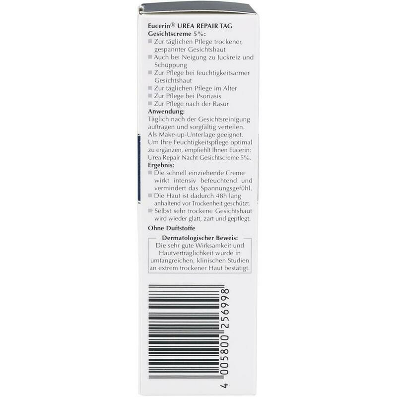 EUCERIN UreaRepair Gesichtscreme 5% Tag
