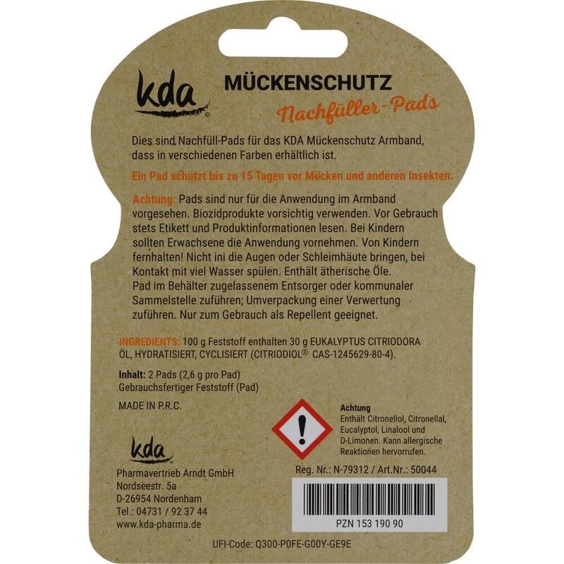 MÜCKENSCHUTZ Armband Nachfüller KDA