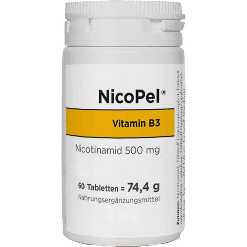 NICOPEL Nicotinamid 500 mg Kapseln