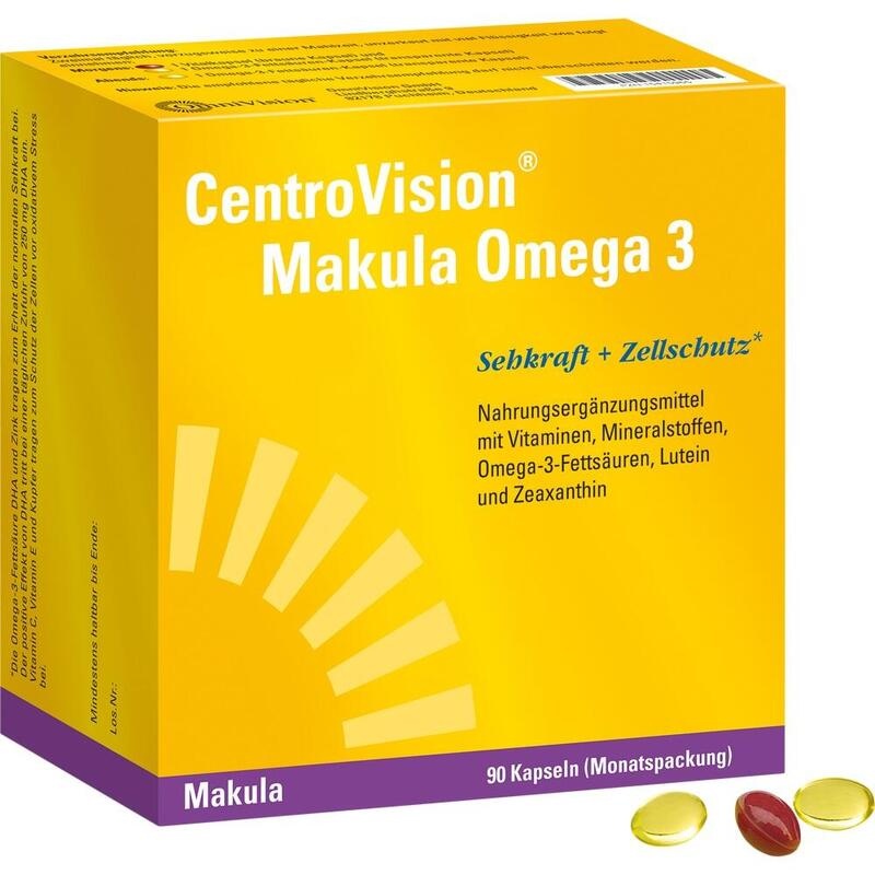 CENTROVISION Makula Omega-3 Kapseln