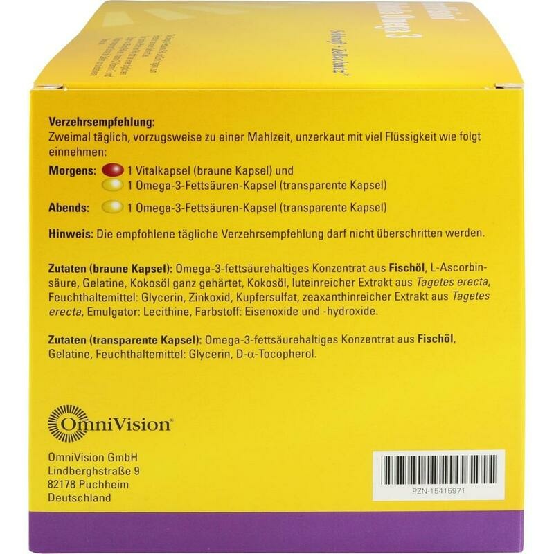 CENTROVISION Makula Omega-3 Kapseln