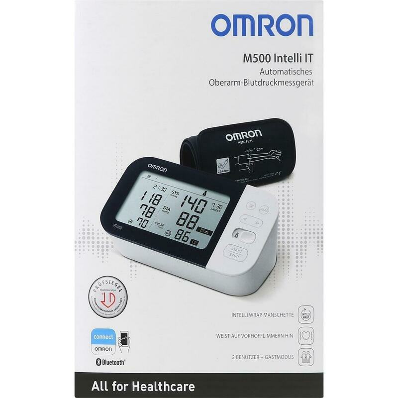 OMRON M500 Intelli IT Oberarm Blutdruckmessgerät