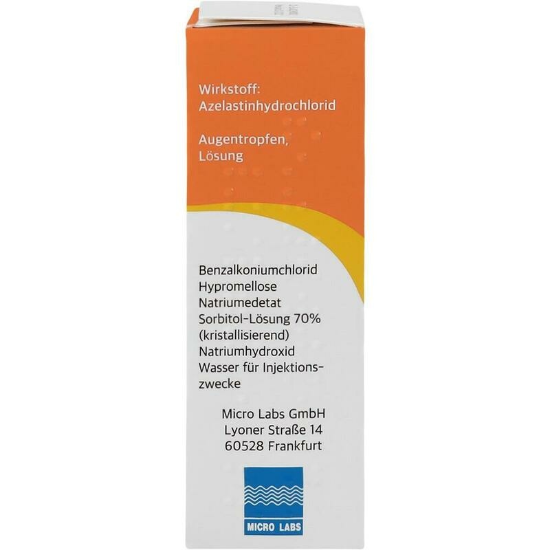 AZELASTIN Micro Labs 0,5 mg/ml Augentropfen