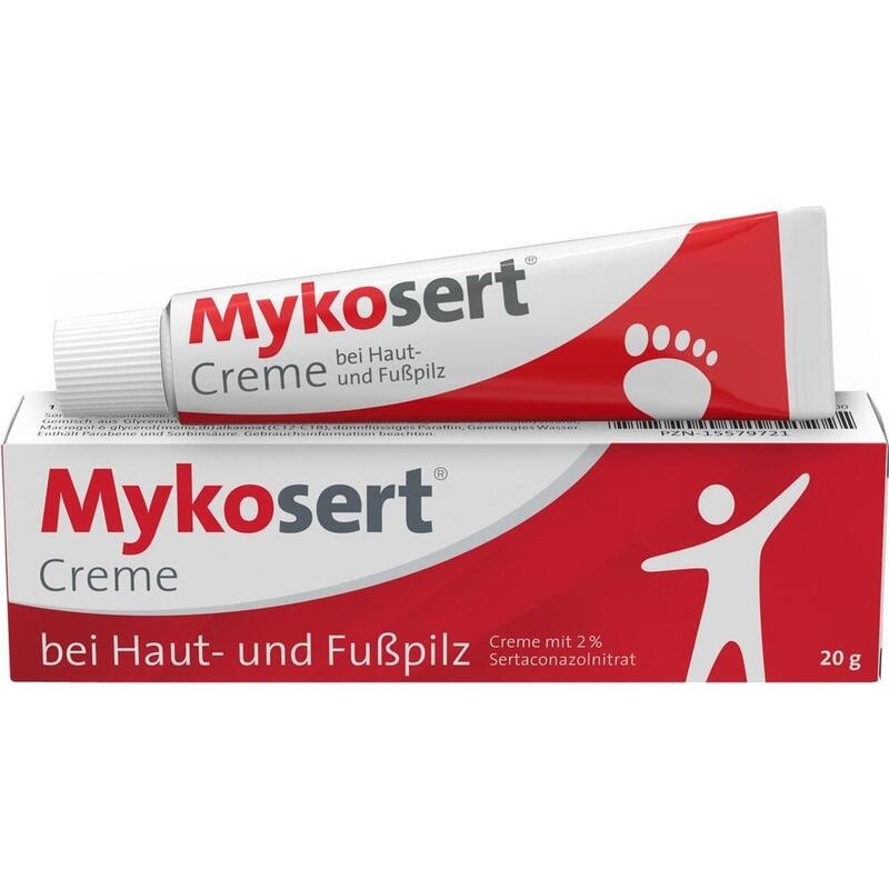 MYKOSERT Creme bei Haut- und Fußpilz