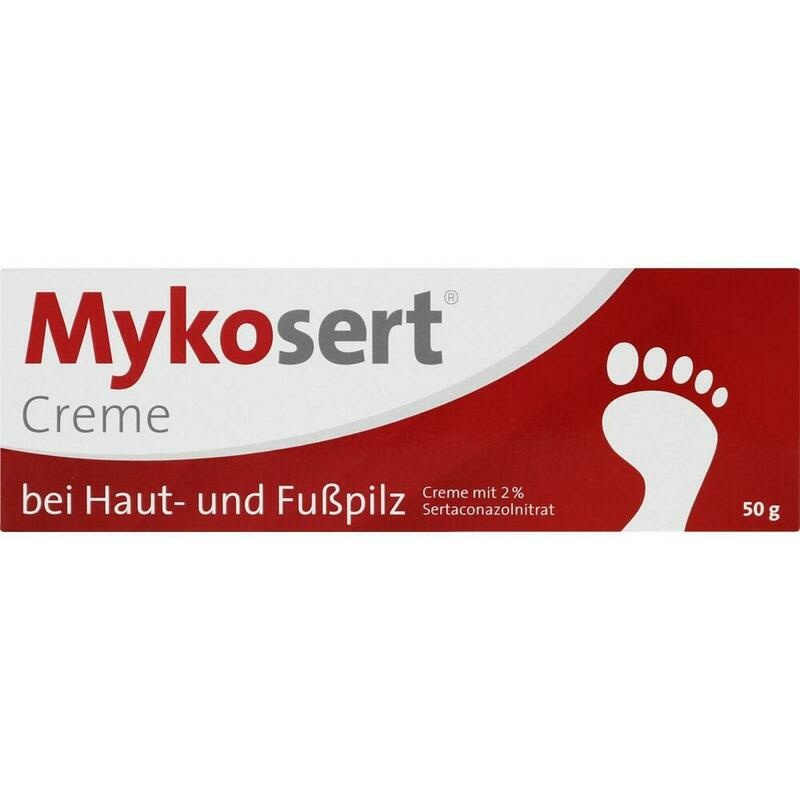 MYKOSERT Creme bei Haut- und Fußpilz